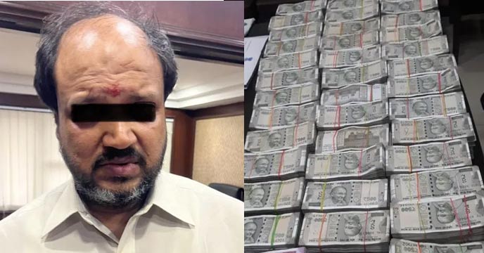 A huge amount of money was recovered from the car on Kolkata Park Street