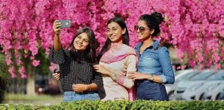 winter temperature-dropped indian girl