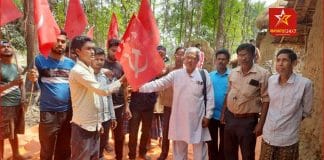 TMC and CPI(M) leaders in Panchayat, Birbhum