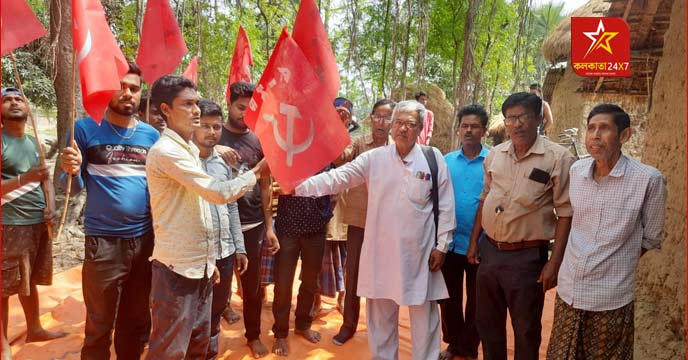 TMC and CPI(M) leaders in Panchayat, Birbhum