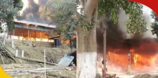 হু হু করে জ্বলছে আগুন। লেলিহান শিখার মাঝে শতায়ু বৌদ্ধ ভিক্ষু (Buddhist monk) পুড়ে যাচ্ছিলেন। তাঁর এই জীবন্ত পুড়ে যাওয়ার মুহূর্ত দেখে হতবাক সবাই। এভাবেও মৃত্যু হয়...!