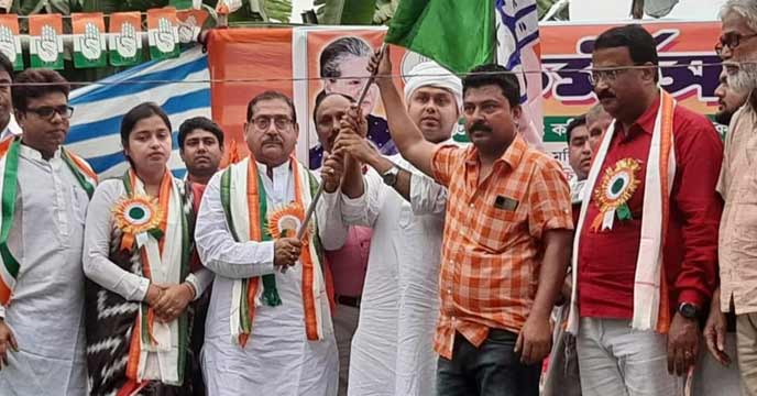 Congress from TMC in Nadia