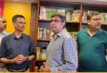 East Bengal Club officials visiting Emami's library and archive for a meeting and tour
