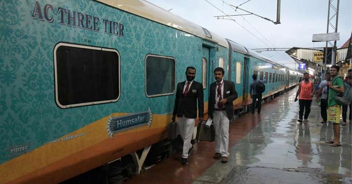 Indian Railways AC 3 Tier Economy Class Train