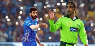 Jasprit Bumrah, Shoaib Akhtar
