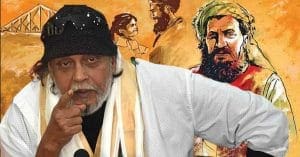 Rahmat Khan portrayed by Mithun Chakraborty, lost in thought while holding a bag over his shoulder, in traditional Afghan attire in Kabuliwala movie