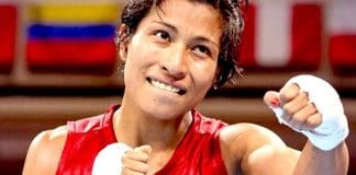 Lovlina Borgohain, the Women's World Boxing Champion, posing for a photograph.