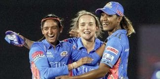 Mumbai Indians Celebrate Winning the WPL Finals