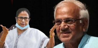 Mamata Banerjee with Sovandeb Chattopadhyay