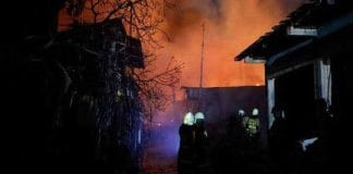 Massive Fire In Bangladesh Oxygen Plant