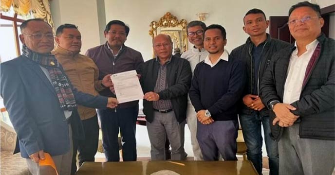 Conrad Sangma Alliance To-Make Meghalaya Govt Udp And Pdf Give Support