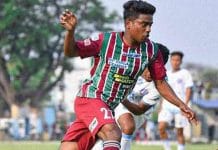 Reliance Development League: মহামেডানের মুখোমুখি হচ্ছে ছন্দে থাকা সবুজ-মেরুন বিগ্রেড Mohun Bagan players celebrating victory against Jamshedpur in Reliance Development League