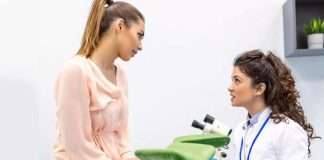 A vial of the ovarian cancer vaccine