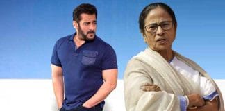 Salman Khan with the Chief Minister of West Bengal