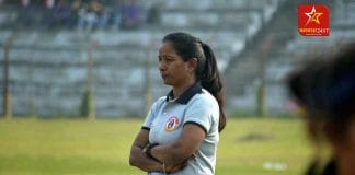 East Bengal women's football team coach Sujata Kar