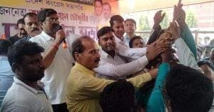 TMC workers-supporters and local leaders joined the Congress