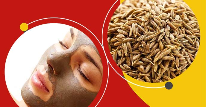 Cumin face pack for glowing skin
