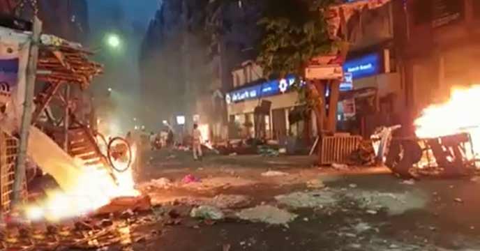 Clashes During Howrah Ram Navami Celebrations - Kolkata24x7