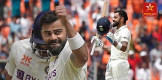 ind vs aus virat kohli who missed double century was sick during ahmedabad test