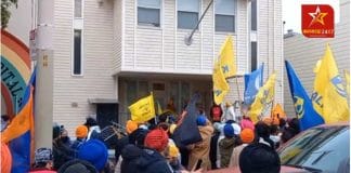 Amritpal Singh,Khalistan Flag,Khalistan Supporters