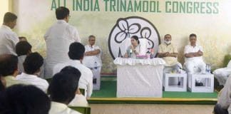 CM Mamata Banerjee addressing the media in Birbhum