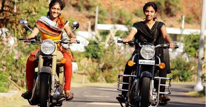 motor Bike girl india