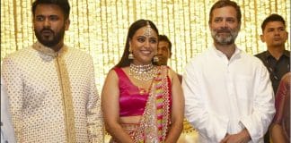 বলিউড অভিনেত্রী স্বরা ভাস্করকে (Swara Bhaskar) তার স্বামী ফাহাদ আহমেদের (Fahad Ahmad) সঙ্গে দেখা গেছে। এই অভিনেত্রীর রিসেপশন পার্টির প্রথম ঝলক