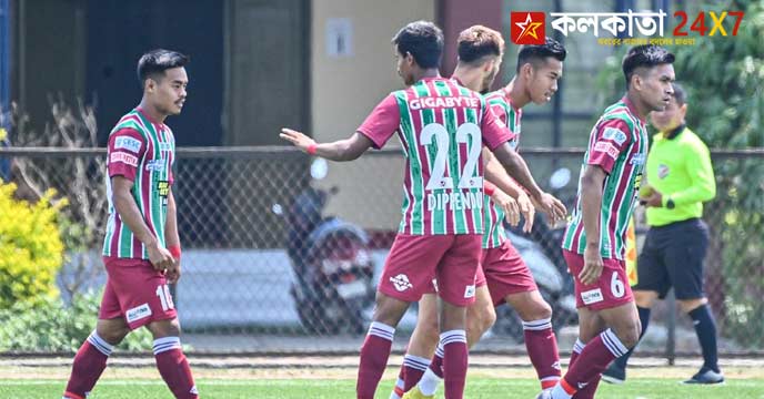 ATK Mohun Bagan celebrates victory in National Development League game