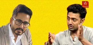 Actor Dev and BJP MLA Hirak Chattopadhyay pictured together