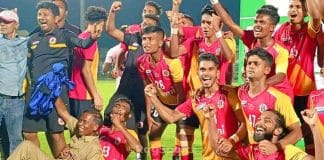 Emami East Bengal Club Players in Action