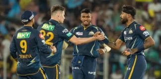 Gujarat Titans vs Chennai Super Kings IPL 2023 Match 1: CSK Players Celebrating Victory