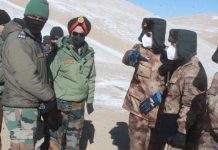 India-China military commander meeting to resolve standoff on LAC.