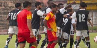 Mohammedan SC and East Bengal face off on the field