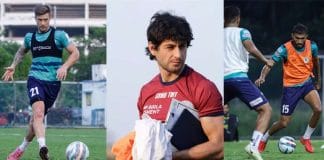 Mohun Bagan players training for Mission Super Cup