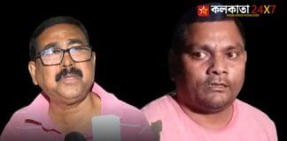 Prabir Kayal and Tapas Saha in a Political Rally