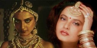 Rekha's Viral Monsoon Look: Sunglasses in the Dark of Night
