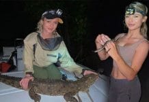 Rosie Moore, Top Model and Scientist, Poses for the Camera