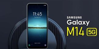 Samsung M14 5G smartphone with 5G connectivity and advanced features