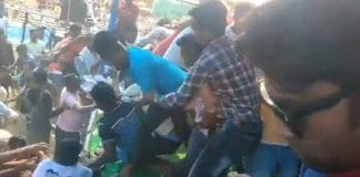 Participants in TMC's Sangyog Yatra