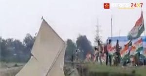 Abhishek Banerjee's Sangyog Yatra Tent Damaged in Kalvaishakhi Storm