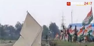 Abhishek Banerjee's Sangyog Yatra Tent Damaged in Kalvaishakhi Storm