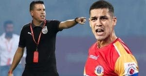Sergio Lobera and Cleiton Silva
