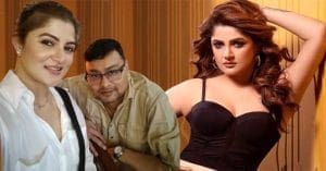 Srabanti Chatterjee and Shubhra pose for the camera