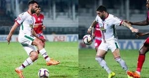 Jamshedpur FC celebrates victory over ATK Mohun Bagan in Super Cup match