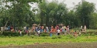 TMC Groups Clash Over Road Construction in Mekhliganj