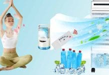 Stay cool with Laotazi portable air conditioner on Amazon for four hours without electricity