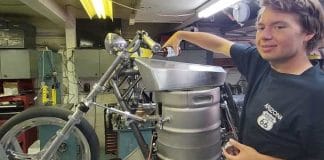 Revolutionary Invention: Bike Powered by Beer! Young Innovator's Initiative to Cut Fuel Costs