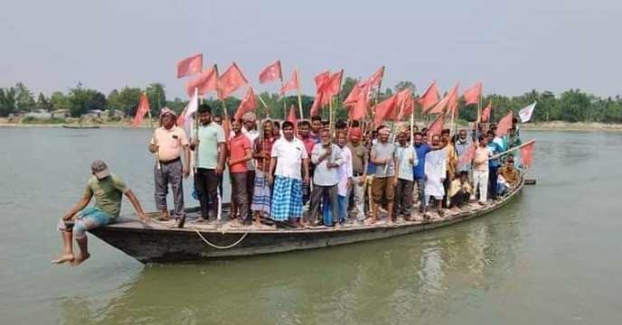 Coochbehar: CPIM's huge rally near India Bangladesh border