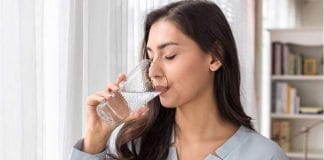 Drinking extra water