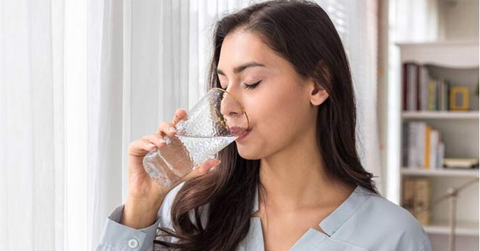 Drinking extra water